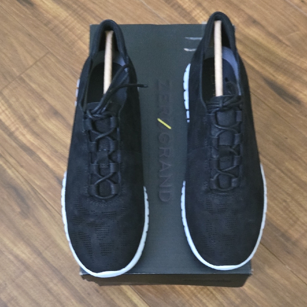 Cole Haan Women's Black and White Sneakers